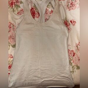 mint green lululemon tank top size 4